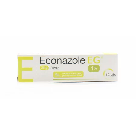 Econazole EG 1% Crème 30g - Univers Pharmacie