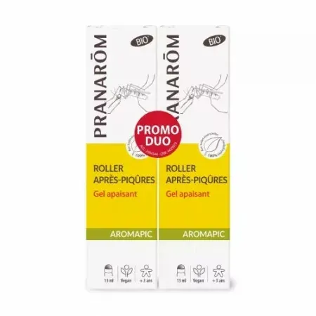 Pranarôm Aromapic Roller Après-piqûres 2X15ml - Univers Pharmacie