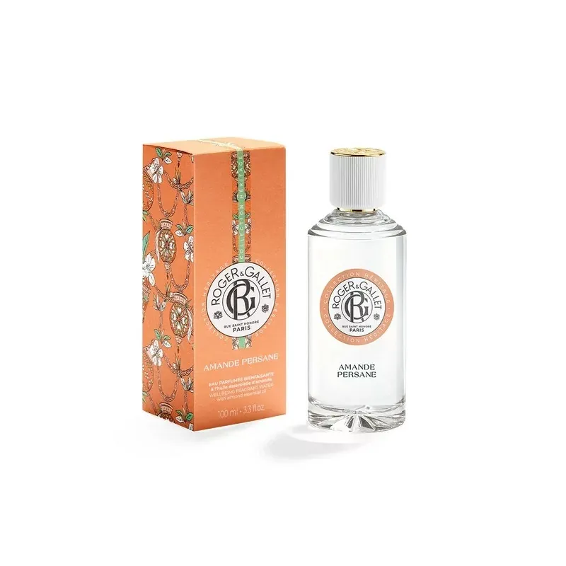 Roger&Gallet Eau Parfumée Bienfaisante Amande Persane 100ml - Univers Pharmacie