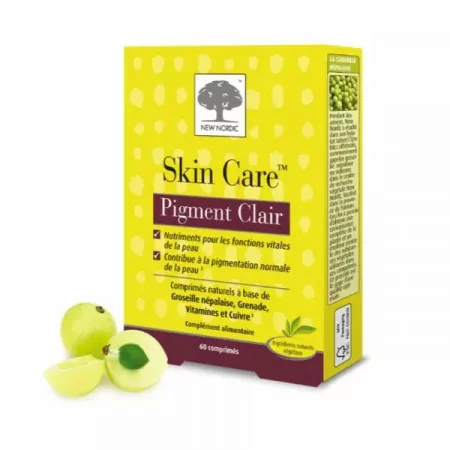 New Nordic Skin Care Pigment Clair 60 comprimés - Univers Pharmacie