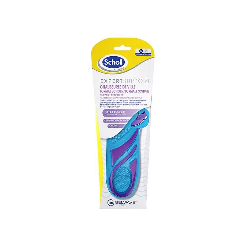 Scholl Expert Support Semelles Chaussures de Ville Taille S - Univers Pharmacie