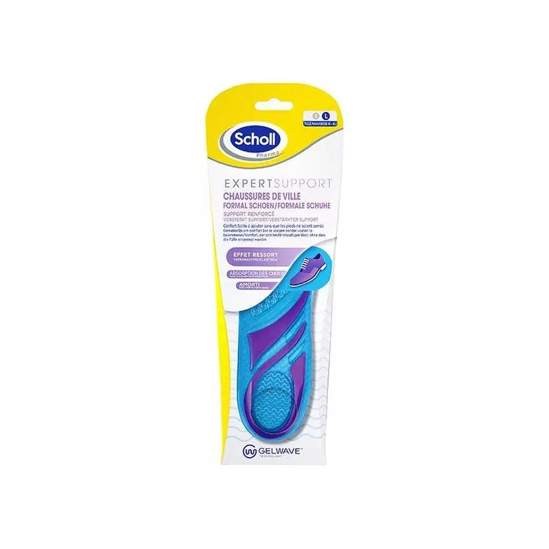 Scholl Expert Support Semelles Chaussures de Ville Taille L - Univers Pharmacie