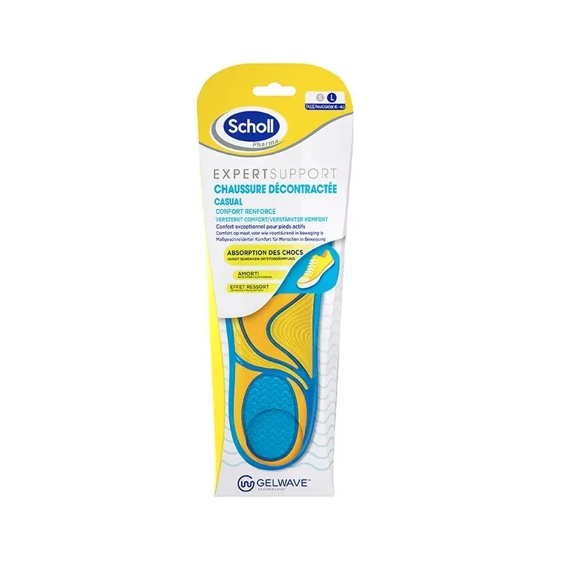 Scholl Expert Support Semelles Chaussure Décontractée Taille L - Univers Pharmacie