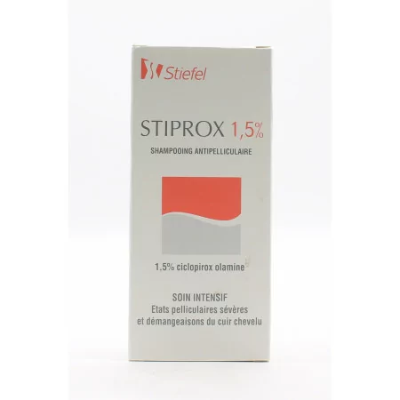Stiefel Stiprox 1,5% Shampooing Antipelliculaire 100ml - Univers Pharmacie