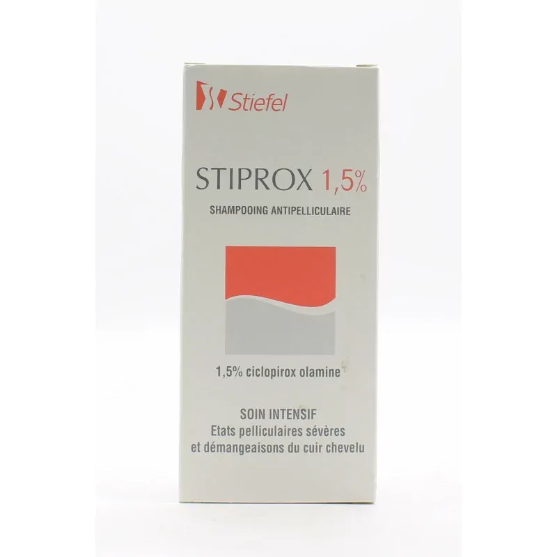 Stiefel Stiprox 1,5% Shampooing Antipelliculaire 100ml - Univers Pharmacie