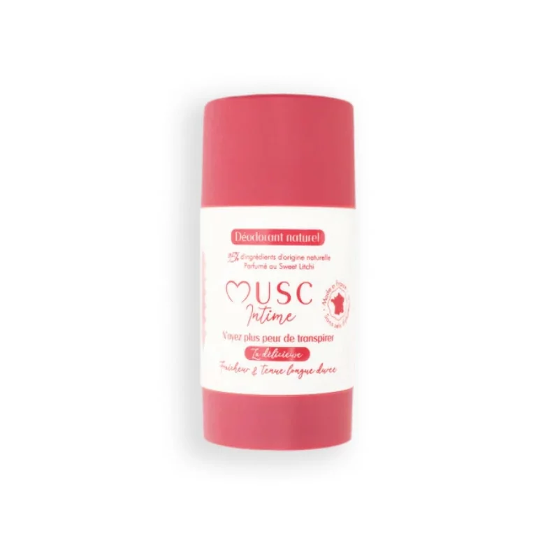 Musc Intime La Délicieuse Déodorant Sweet Litchi 50g - Univers Pharmacie