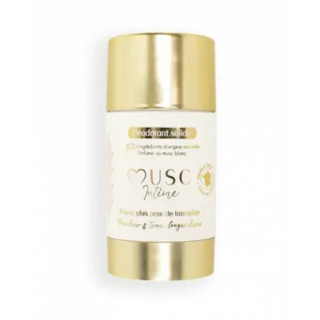 Musc Intime Déodorant Naturel La Rayonnante Monoï 50g - Univers Pharmacie