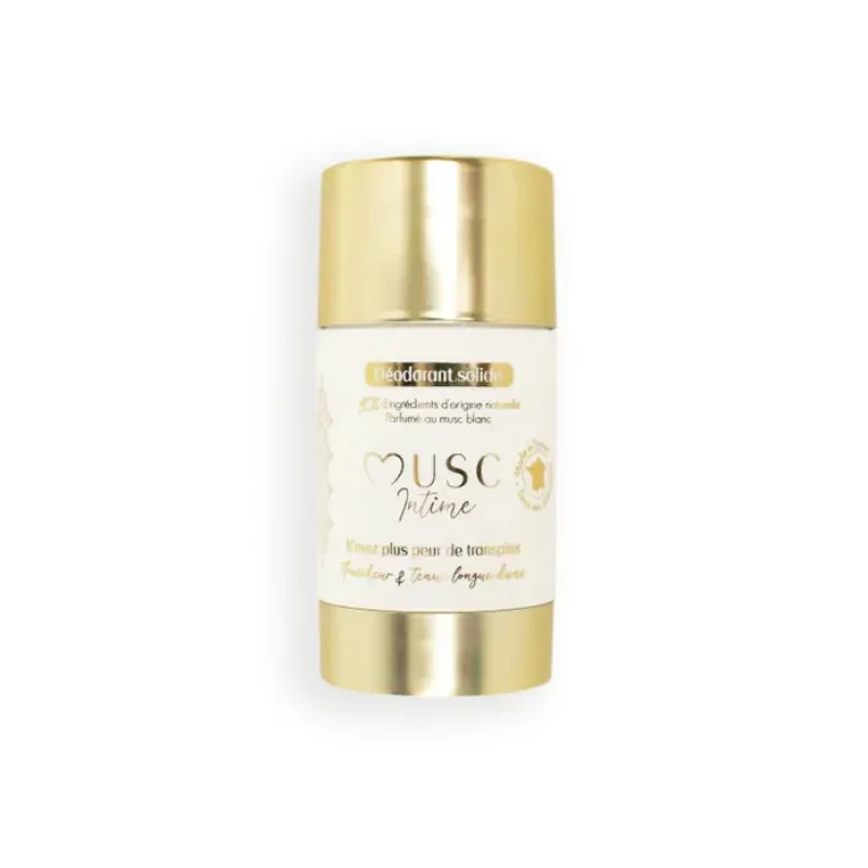 Musc Intime Déodorant Naturel La Rayonnante Monoï 50g - Univers Pharmacie