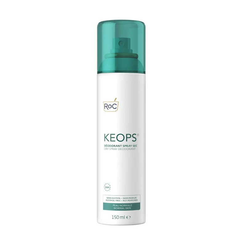Roc Keops Déodorant Spray Sec 150ml - Univers Pharmacie