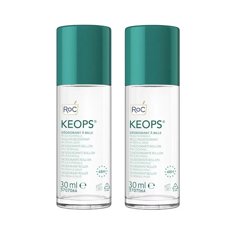 Roc Keops Déodorant Bille 2X30ml - Univers Pharmacie