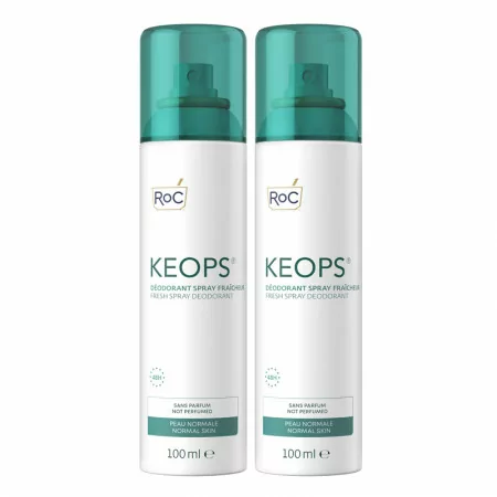 RoC Keops Déodorant Spray Fraîcheur 2X100ml