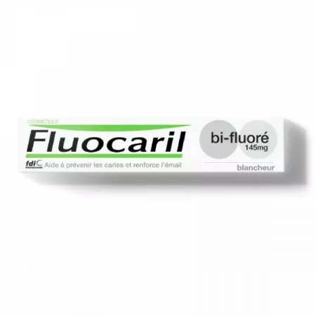 Fluocaril Dentifrice Bi-Fluoré 145mg Blancheur 75ml - Univers Pharmacie