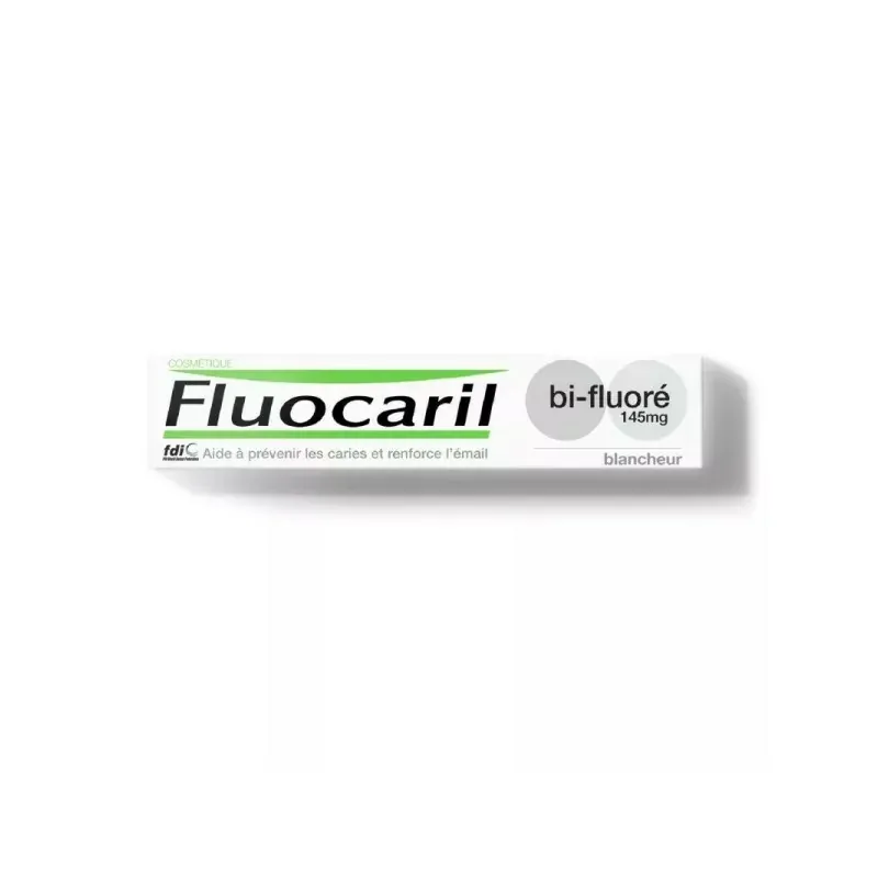 Fluocaril Dentifrice Bi-Fluoré 145mg Blancheur 75ml - Univers Pharmacie