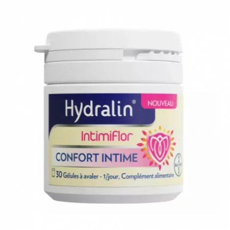 Hydralin Intimiflor Confort Intime 30 gélules - Univers Pharmacie