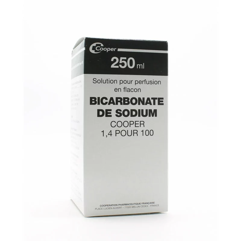 Cooper Bicarbonate de Sodium 1,4 pour 100 250ml - Univers Pharmacie