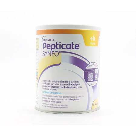 Nutricia Pepticate Syneo +6 mois 450g - Univers Pharmacie