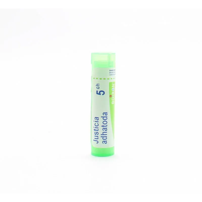 Boiron Justicia Adhatoda 5ch tube granules - Univers Pharmacie