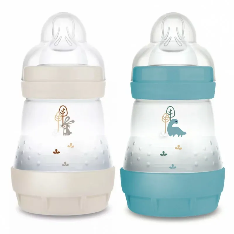 Mam Easy Start Biberon Anti-colique 0+mois Beige+Océan 2X160ml - Univers Pharmacie Mam Easy Start Biberon Anti-colique 0+mois Beige+Océan 2X160ml - Univers Pharmacie