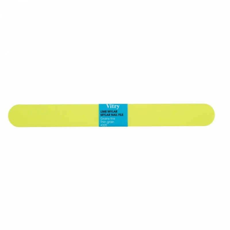 Vitry Lime à Ongles Mylar Jaune Fluo Grains Fins 320 - Univers Pharmacie