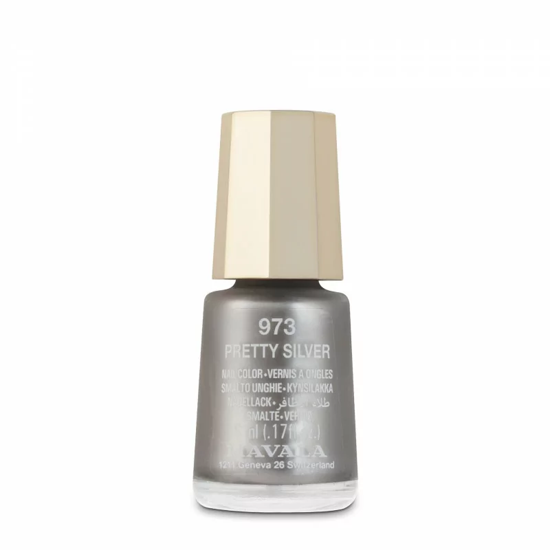 Mavala Vernis à Ongles 973 Pretty Silver 5ml - Univers Pharmacie