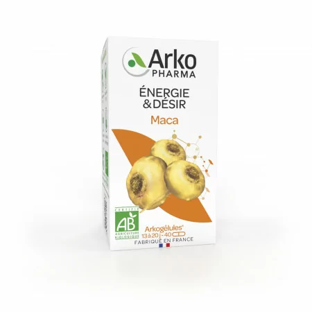 Arkopharma Arkogélules Bio Maca 40 gélules