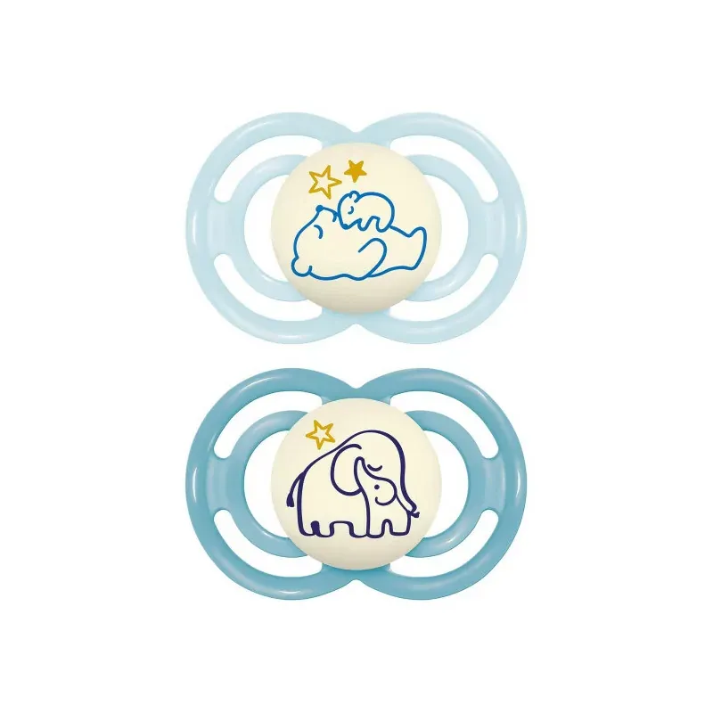 Mam Perfect Nuit Sucette 6+mois X2 - Univers Pharmacie