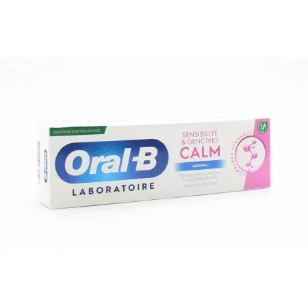 Oral-B Dentifrice Calm Sensibilité & Gencives 75ml - Univers Pharmacie