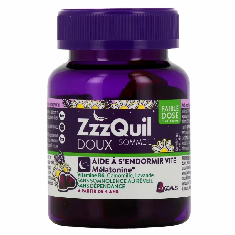 Zzzquil Doux Sommeil Fruits de Bois 30 gommes