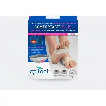 Epitact Comfortact Plus Coussinets Plantaires Taille L X2 - Univers Pharmacie