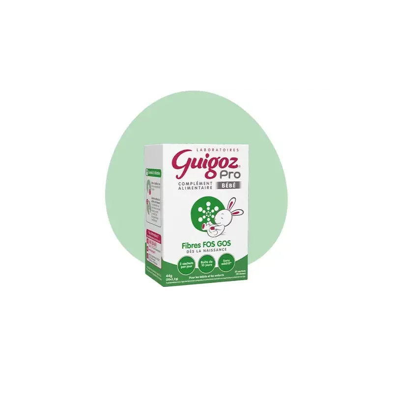 Guigoz Pro Bébé FOS GOS 20 sachets - Univers Pharmacie