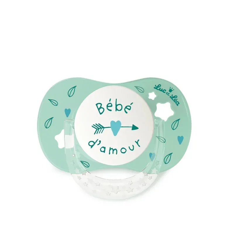 Luc et Léa Sucette Anatomique 6-18 mois Bébé d'Amour - Univers Pharmacie