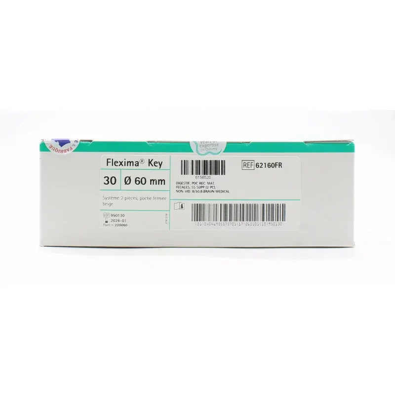 Flexima Key Fermée Beige 60mm X30 - Univers Pharmacie