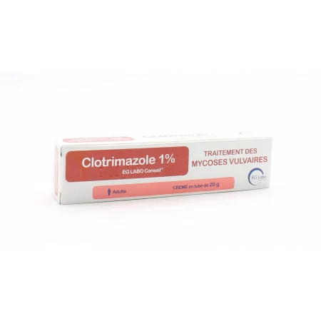 Clotrimazole 1% EG Labo 20g - Univers Pharmacie