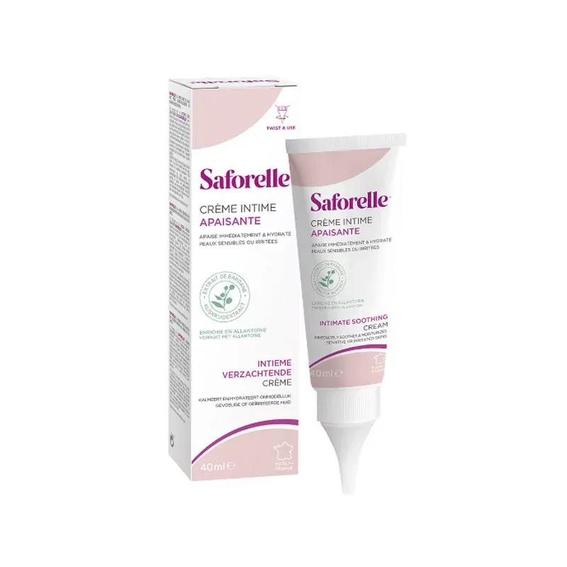 Saforelle Crème Apaisante Intime 40ml - Univers Pharmacie