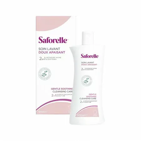 Saforelle Soin Lavant Doux 500ml - Univers Pharmacie