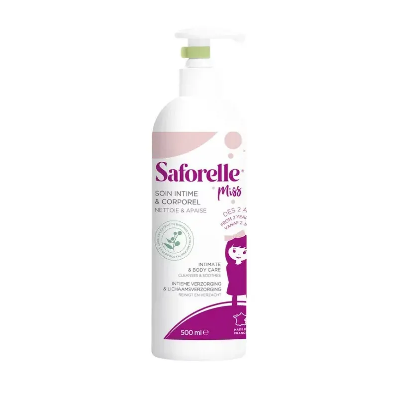 Saforelle Miss Soin Intime et Corporel 500ml - Univers Pharmacie