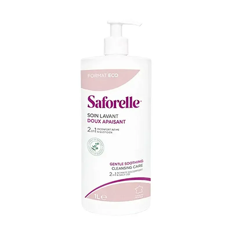 Saforelle Soin Lavant Doux 1L - Univers Pharmacie