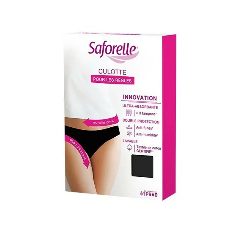 Saforelle Culotte Ultra Absorbante pour les règles Taille 42 - Univers Pharmacie
