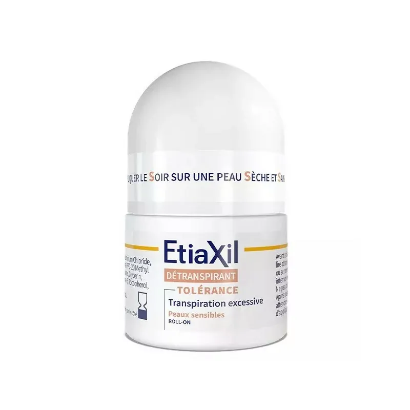 Etiaxil Détranspirant Tolérance Roll-on Transpiration Excessive Peaux Sensibles 15ml