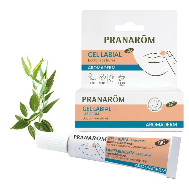 Pranarôm Aromaderm Gel Labial 5ml - Univers Pharmacie