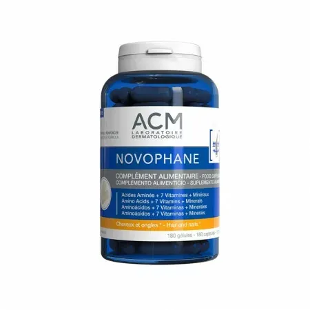 Novophane Cheveux et Ongles 3 mois 180 gélules - Univers Pharmacie