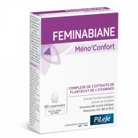 PiLeJe Feminabiane Meno'Confort 30 comprimés - Univers Pharmacie
