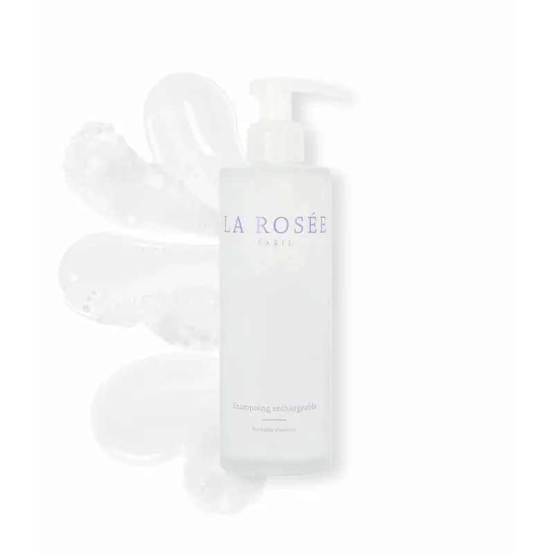 La Rosée Flacon de Shampooing en Verre Rechargeable 200ml - Univers Pharmacie