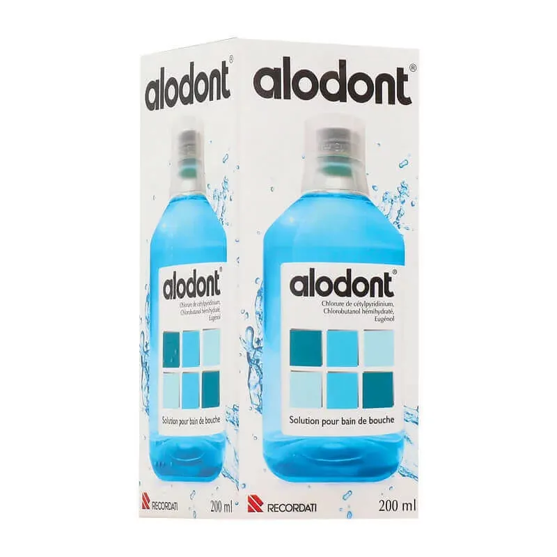 Alodont Solution pour Bain de Bouche 200ml - Univers Pharmacie