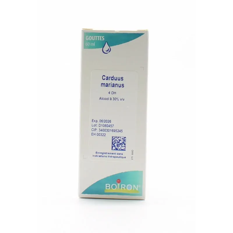Boiron Carduus Marianus 4DH 60ml - Univers Pharmacie