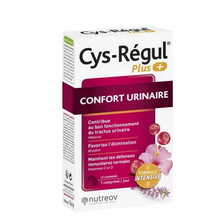 Cys-régul Plus Confort Urinaire 15 comprimés - Univers Pharmacie