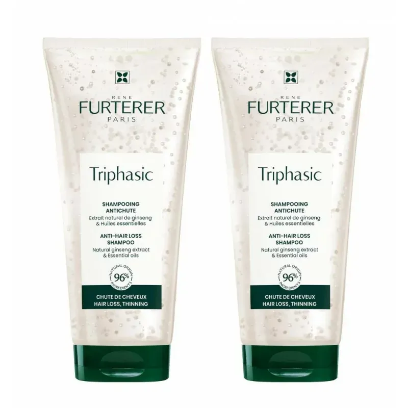 Furterer Triphasic Shampooing Antichute 2X200ml Furterer Triphasic Shampooing Antichute 2X200ml
