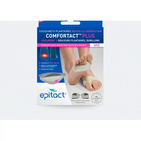 Epitact Comfortact Plus Coussinets Plantaires Taille M X2 - Univers Pharmacie