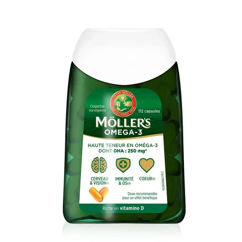 Moller's Omega-3 112 capsules