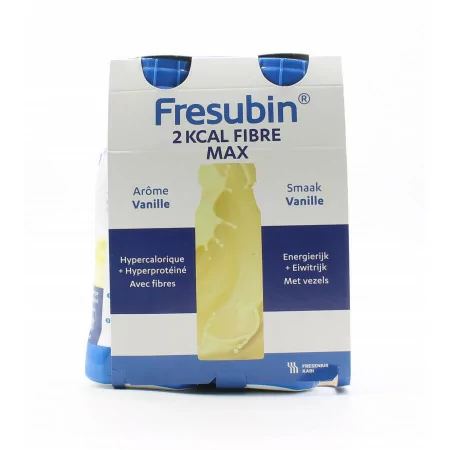 Fresubin 2Kcal Fibre Max Drink Vanille 4X300ml - Univers Pharmacie